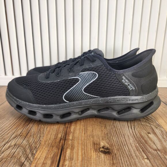 Skechers Slip-Ins Go Walk Glide Step 2.0 Dani Women's 8.5 Black Hands Free Shoes - Picture 3 of 9